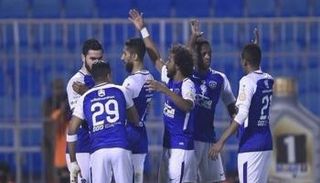 لاعبو الهلال السعودي