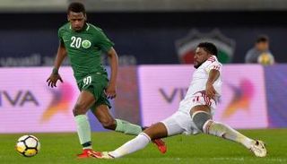 منتخب الإمارات تعادل مع نظيره السعودي