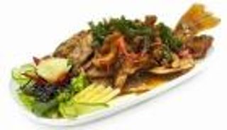 طريقة عمل سمك الهامور المحشو