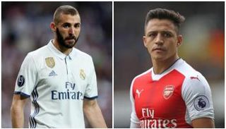 بنزيمة وسانشيز