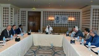 اجتماع لجنة فلسطين بالبرلمان العربي