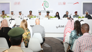 جانب من مؤتمر لجنة تأمين الفعاليات بهيئة الطرق والمواصلات بدبي