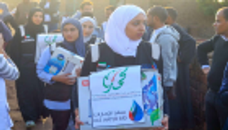 بالصور.. "سقيا الإمارات" و"خيرية محمد بن راشد" في صعيد مصر