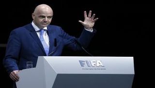 جياني إنفانتينو رئيس الاتحاد الدولي لكرة القدم