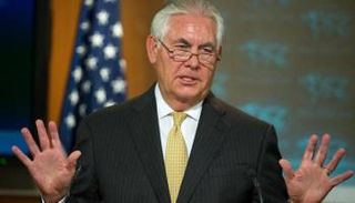 وزير الخارجية الأمريكي ريكس تيلرسون