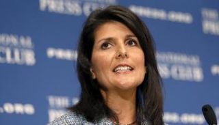 السفيرة الأمريكية لدى الأمم المتحدة نيكي هيلي