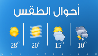 حالة الطقس