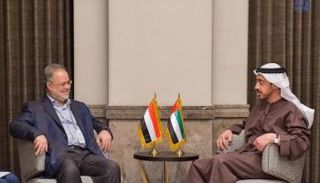 الشيخ عبد الله بن زايد ووزير خارجية اليمن