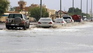 أمطار في الفجيرة - أرشيفية