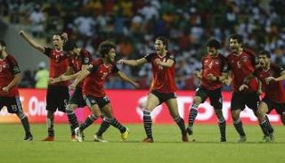 فرحة منتخب مصر