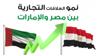 نمو العلاقات التجارية بين مصر والإمارات