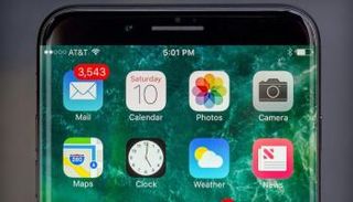 آيفون 8 بدون زر ملموس للصفحة الرئيسية 