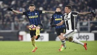 من مباراة انتر ويوفنتوس