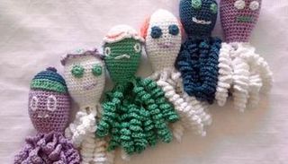 أخطبوط من التريكو