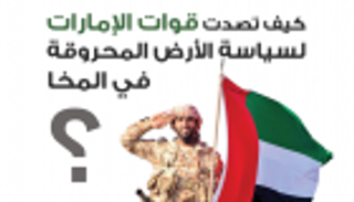 إنفوجراف.. كيف تصدت قوات الإمارات لـ"الأرض المحروقة" في المخا؟