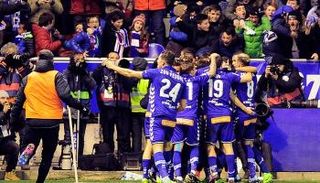 فرحة لاعبي ألافيس