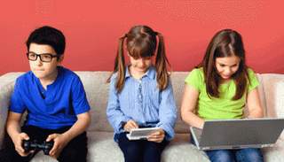 الأماكن المغلقة تضر بعيون الأطفال