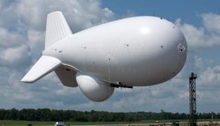 منطاد يستخدم في أغراض عسكرية- صورة أرشيفية