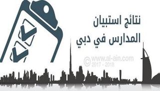  نتائج استبيان المدارس في دبي