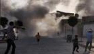 قذائف سورية تصيب الرمثا الأردنية