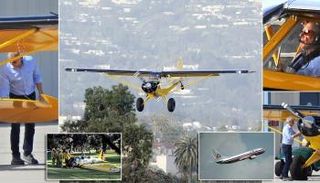 فورد طيار متمرس يعشق الطائرات الكلاسيكية