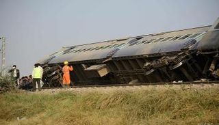 انقلاب قطار - أرشيفية