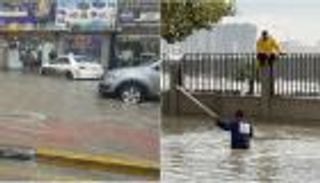 #صوت_المطر.. هكذا تفاعل الخليج مع الأمطار الغزيرة