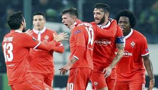 من مباراة فيورنتينا ومونشنجلادباخ