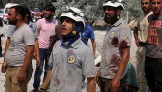 فرق الخوذ البيضاء في سوريا