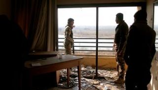 تفجير سابق في محافظة نينوى التي تضم الموصل