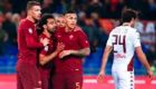 شاهد.. صلاح يسجل في رباعية روما أمام تورينو