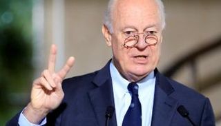 دي ميستورا لا يتوقع انفراجة في محادثات سوريا 