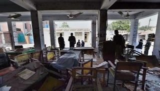 تفجير سابق في باكستان