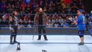 سينا وستايلز يقاطعان احتفال براي ويت ببطولة WWE