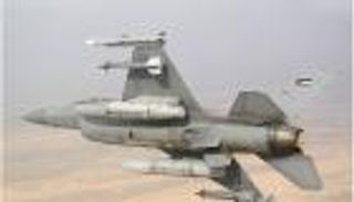 قيادة التحالف: سقوط "إف-16" أردنية في نجران ونجاة قائدها