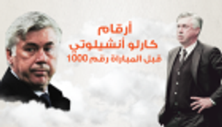 إنفوجراف.. أرقام أنشيلوتي قبل مباراته الـ1000 كمدرب