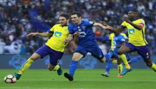 من مواجهة سابقة بين الهلال والنصر