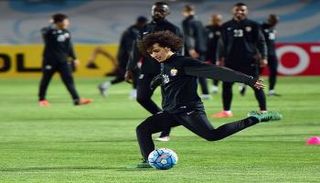 العين يكثف استعداده وسط أجواء باردة