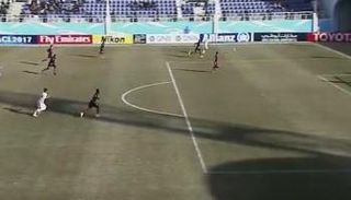 لقطة من المباراة