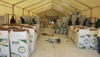 المساعدات السعودية لللاجئين السوريين