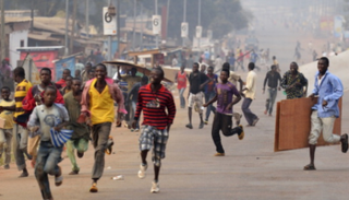 أعمال العنف فى جمهورية إفريقيا الوسطي