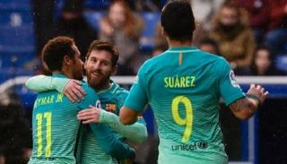 ميسي يسجل في فوز برشلونة
