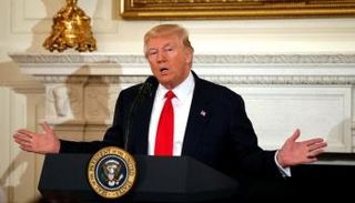 الرئيس الأمريكي دونالد ترامب