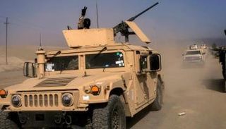 جندي بالجيش العراقي في غرب الموصل