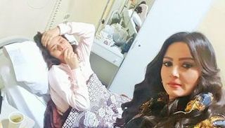 بشرى تزور نيللي كريم 