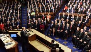 ترامب في خطابه بالكونجرس