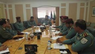 اجتماع   اللجنة المنظمة لدورة الألعاب الدولية الثانية للشرطة