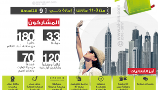 شعار مهرجان طيران الإمارات للآداب