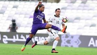 من مباراة العين وحتا
