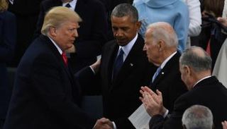 أوباما يلتقي ترامب في حفل تنصيب الأخير 